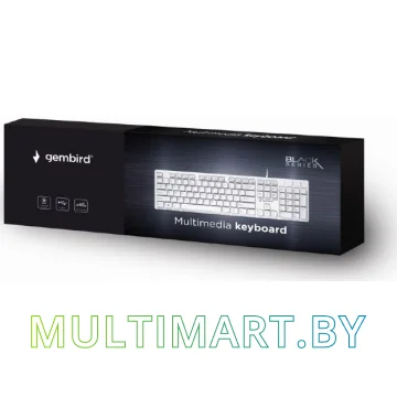 Клавиатура Gembird KB-MCH-03-W-RU картинка 4
